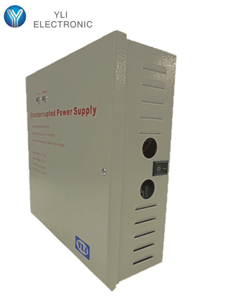 YP-902-12-3 Fuente de poder 12v, 3Amperios Incluye Gabinete