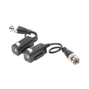 Kit de Transceptores (Baluns) Hasta 200m en 4K , TurboHD HD-TVI / HD-CVI / AHD / CVBS / COAXITRON / AUDIO POR COAXITRON / Menu OSD / Cable RF Blindado . Calidad PREMIUM