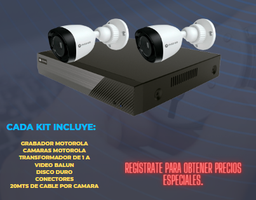 Kit 2 Cámaras Balas